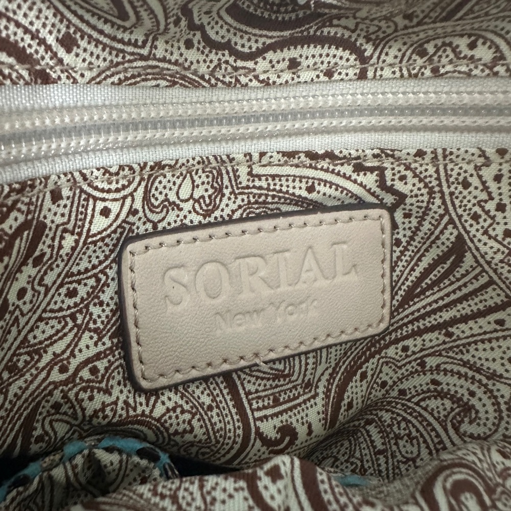 Sorial New York Blue Snake Tote Bag - Picture 6 of 10